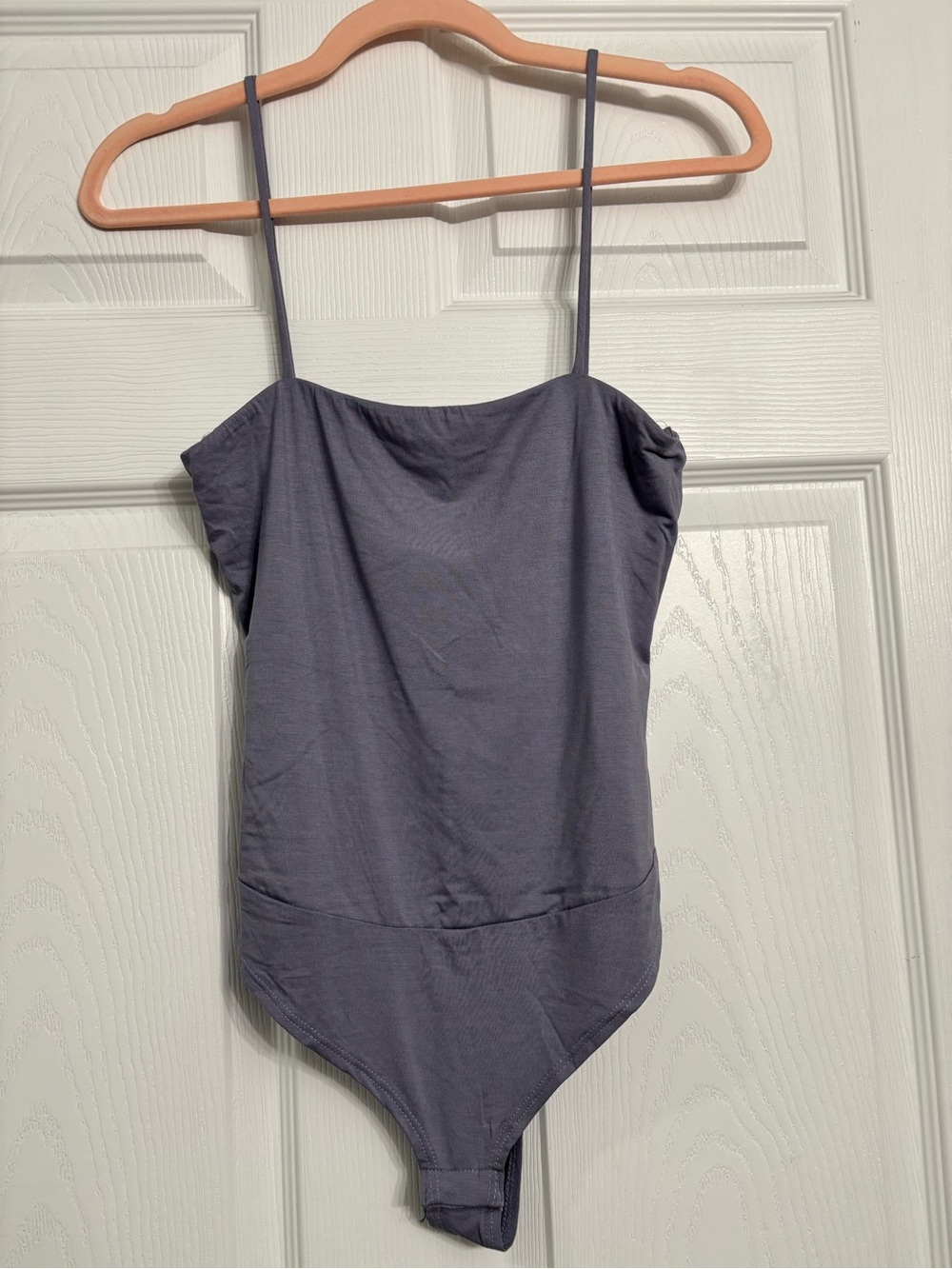 Final Touch Lavender Scoop Neck Top